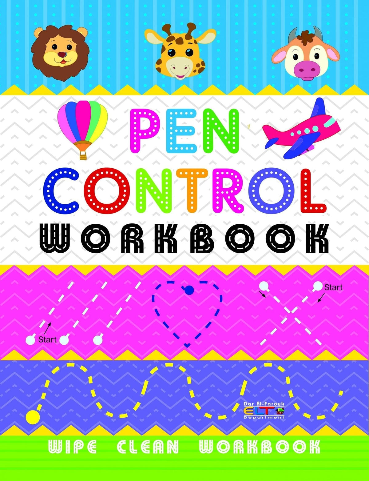 Pen Control workbook - wipe clean workbook
