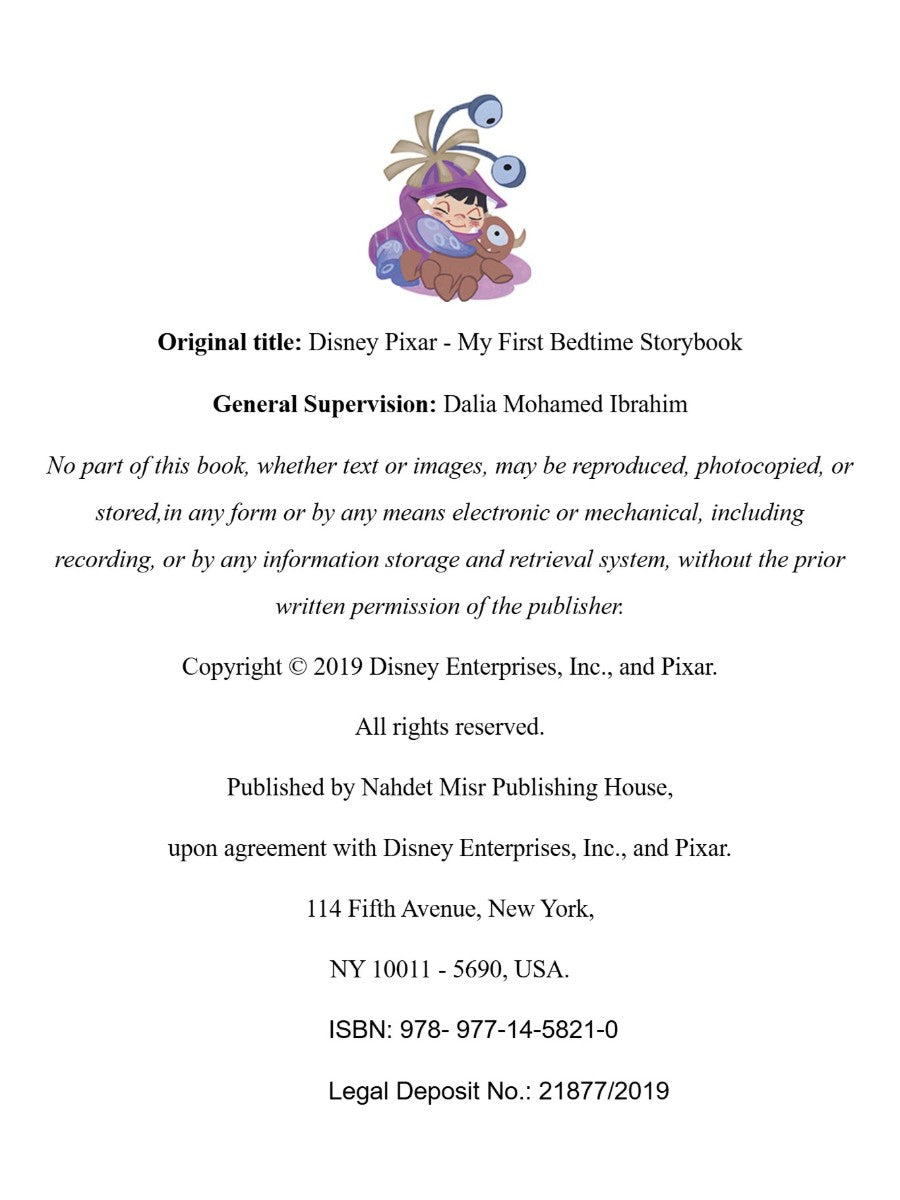 Disney pixar-my bedtime storybook